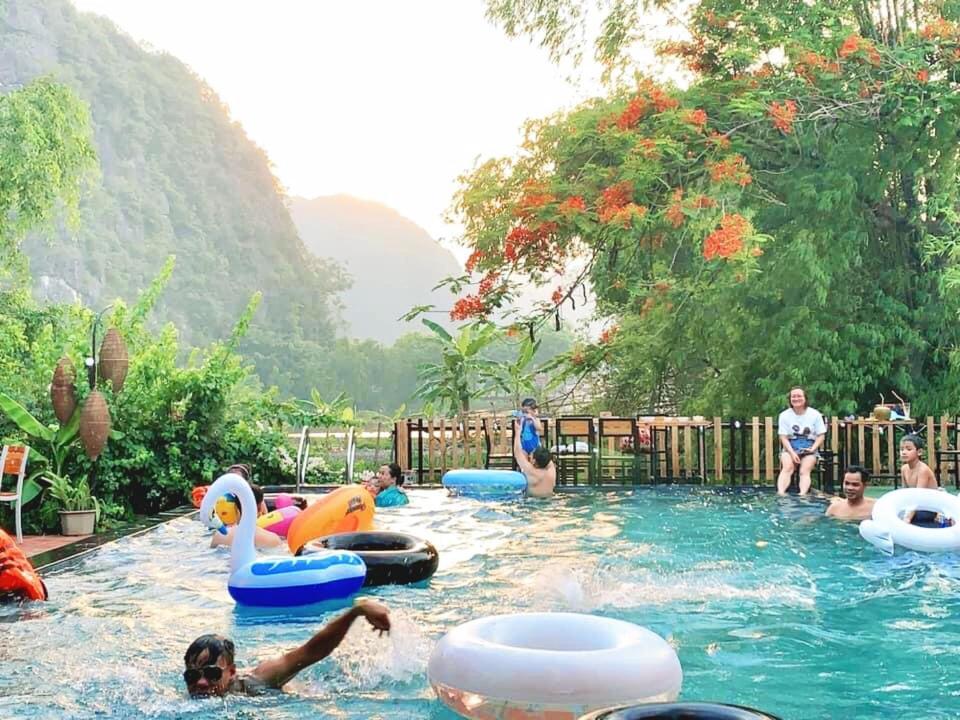 Tam Coc Central Bungalow Ниньбинь Экстерьер фото