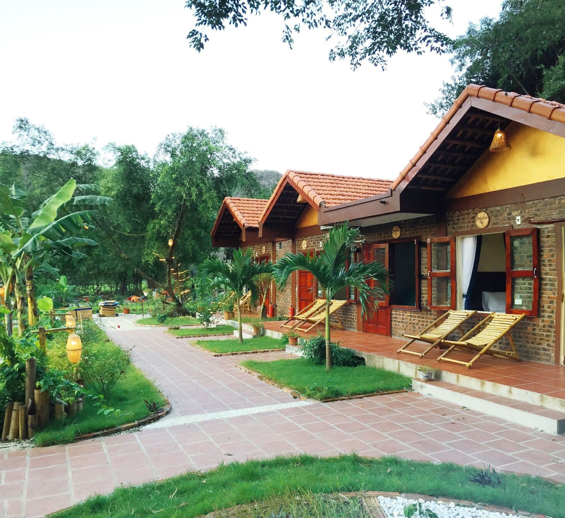 Tam Coc Central Bungalow Ниньбинь Экстерьер фото